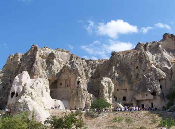 Höhlenkirchen bei Göreme/Kappadokien