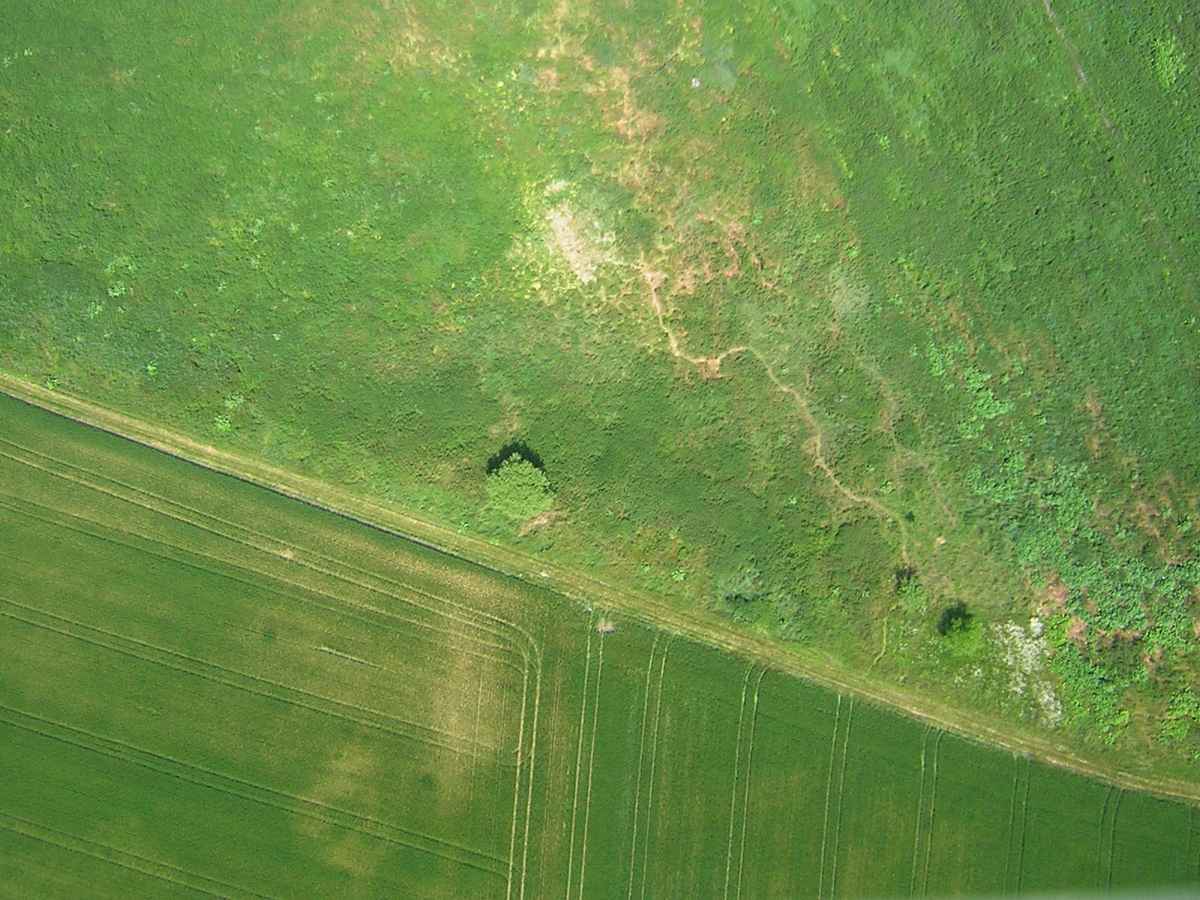 aus der Luft siehts komisch aus