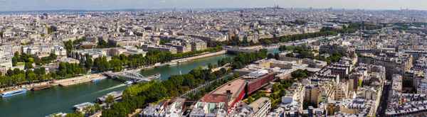 Paris-Panorama Richtung Montmartre