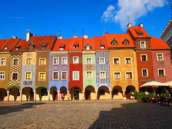 Häuserzeile in Posen