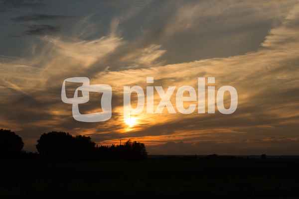 Sonnenuntergang...Südfrankreich