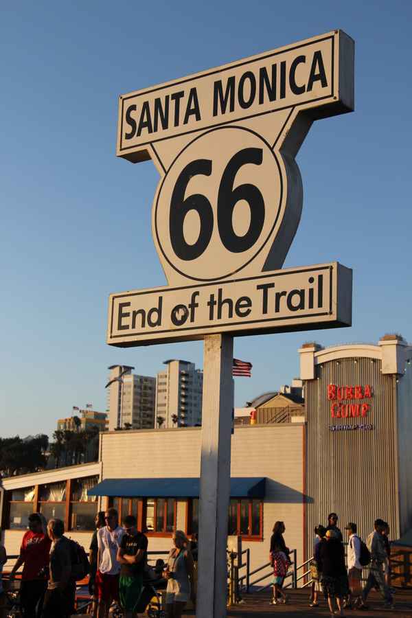 End of Route 66