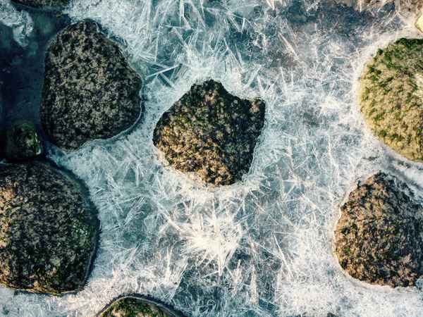 Eisblumen am Strand II