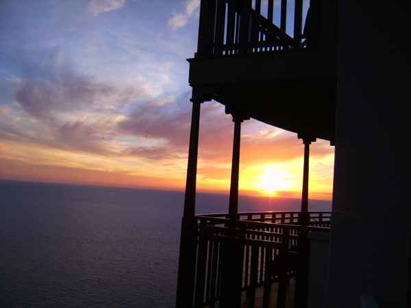 Die Sonne geht zur Ruhe