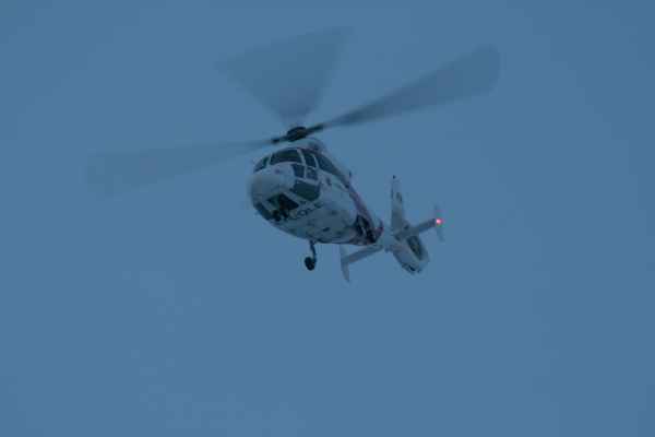 Hubschrauber im Einsatz