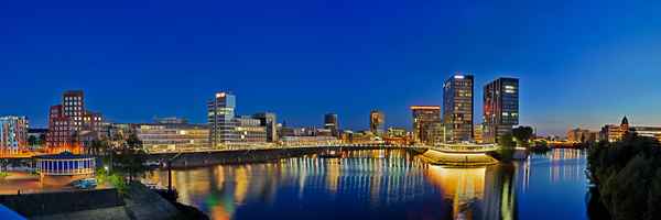 Panorama Medienhafen Düsseldorf