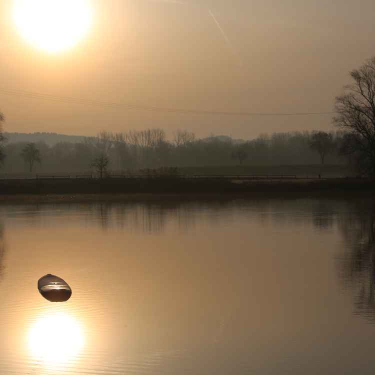 Die Morgenruhe am See