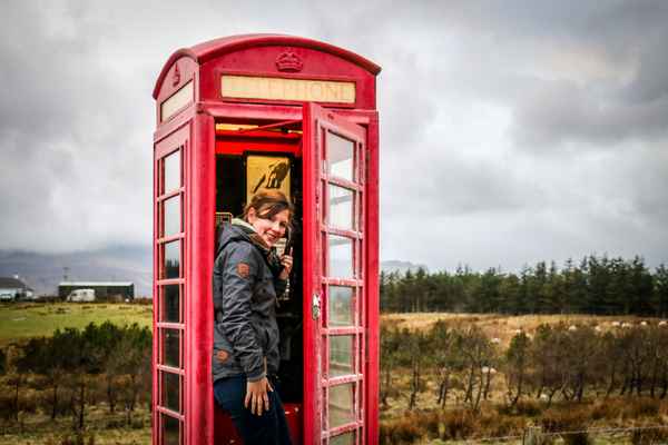 Britische Telefonzelle
