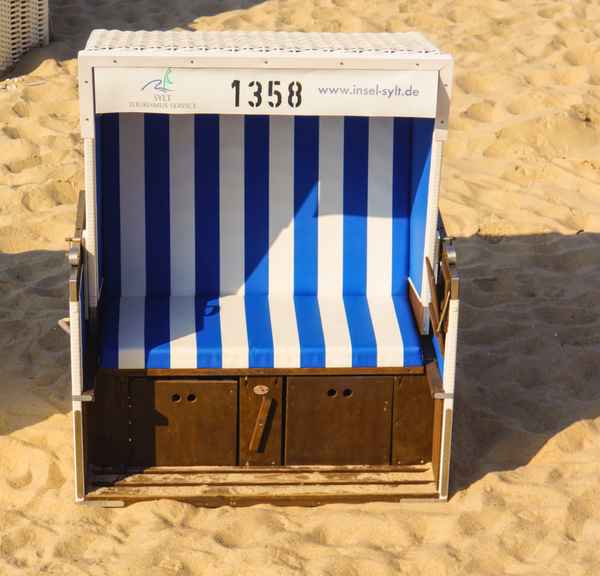 Strandkorb Sylt solo