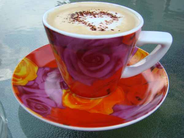 Liebevoller Cappuccino