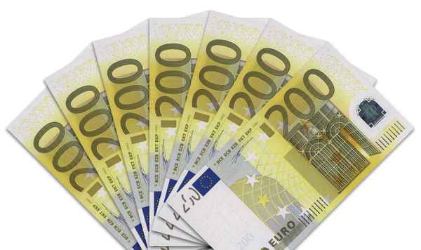 Geldscheine: 200-Euro-Fächer