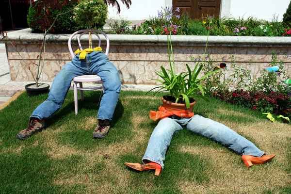 künstlerische Gartendeko