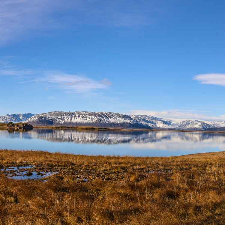 Island im Herbst