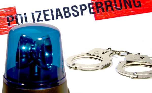 Festnahme am Tatort