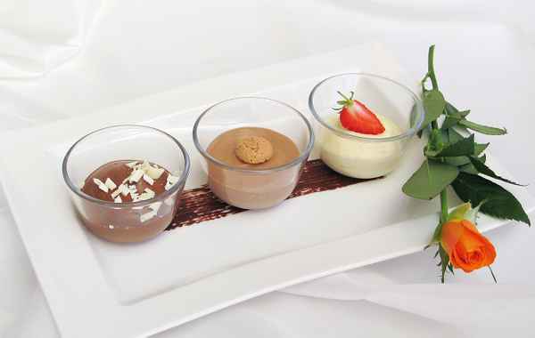 Dreierlei Mousse - Dessert!