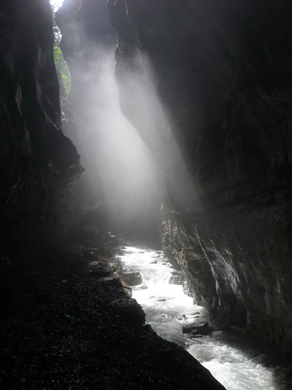 Taminaschlucht bei Pfäfers
