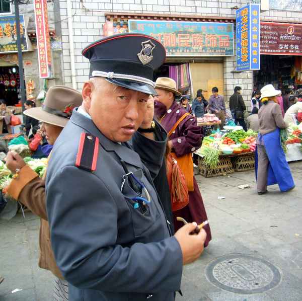 Auf dem Markt in Lhasa