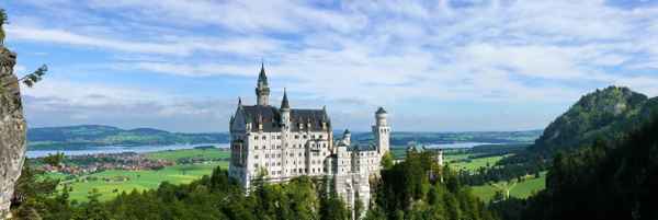 Panorama Schloß Neuschwanstein