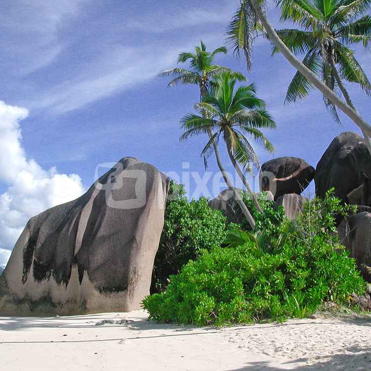 Seychellen Bacardistrand