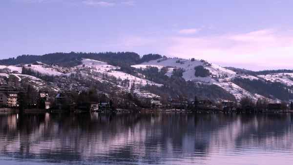 Winter am Ägerisee