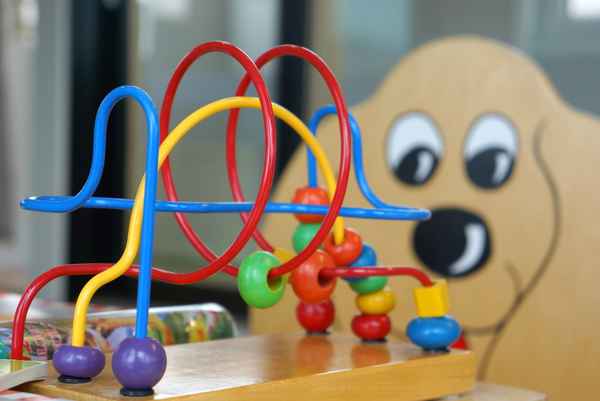 Kinderbetreuung bei Kundenberatung