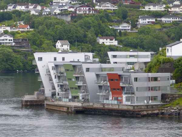 moderne Wohnanlage