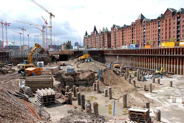 Hafencity - Baustelle Germanischer Lloyd
