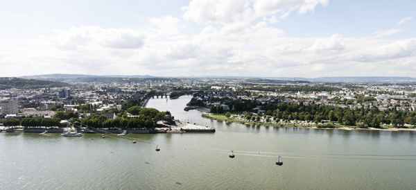 Blick auf Koblenz
