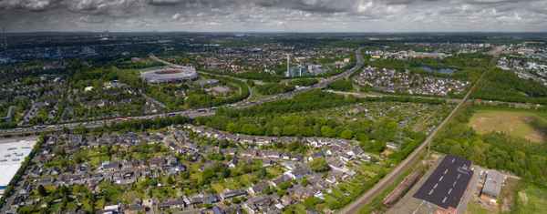 Blick über Leverkusen
