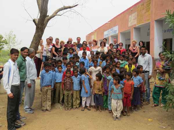 Grundschulbesuch in indien