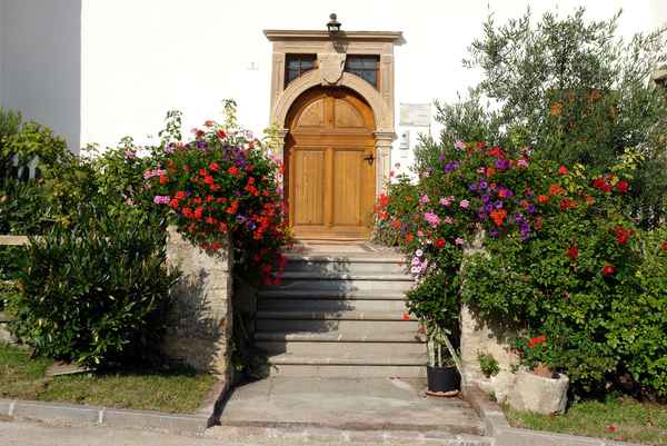 mediterraner Hauseingang