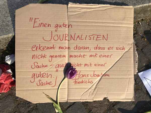 Woran man einen guten Journalisten erkennt... / Foto: Alexander Hauk