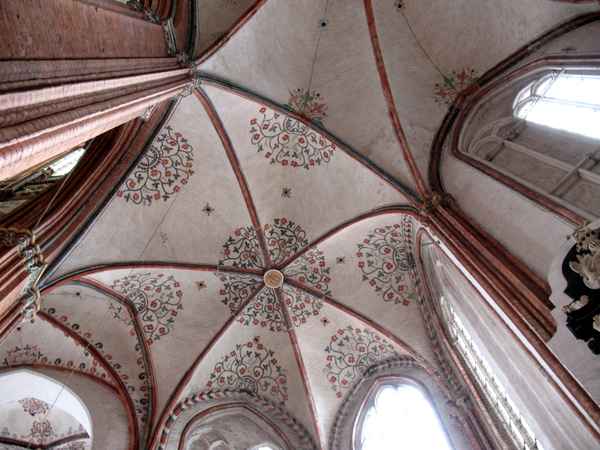 Lübeck Deckengewölbe Marienkirche
