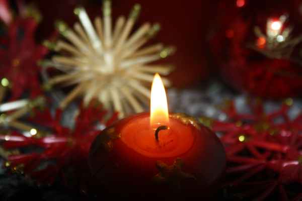 Weihnachtskerze