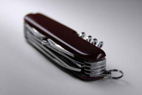 Taschenmesser zusammengeklappt