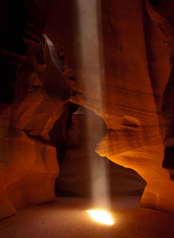 Beam im Antelope Canyon