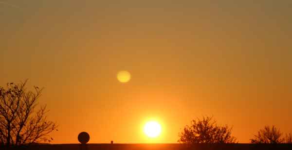 Sonne zum Mond