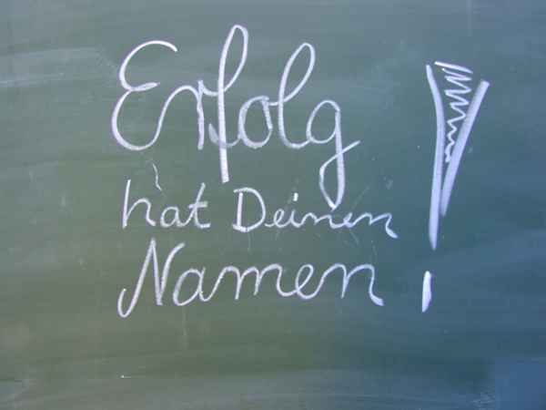 Erfolg hat deinen Namen!