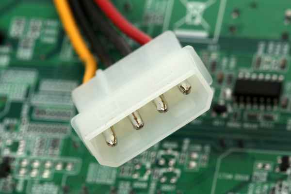 Stromstecker einer Festplatte