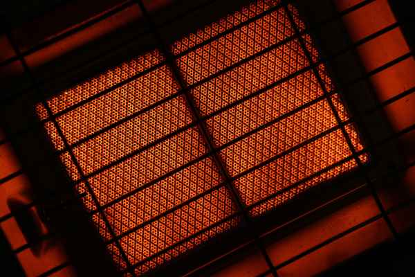 Heizlüfter eingeschaltet