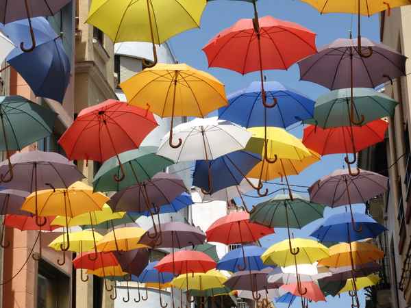 Die Schirme von Gandia