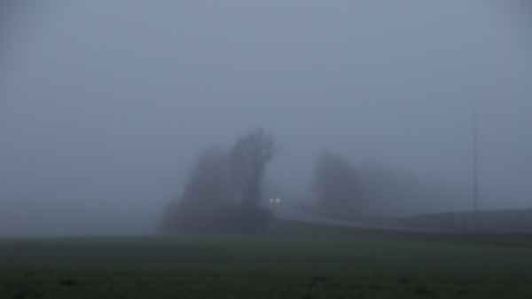 durch den nebel, auf dem weg zur arbeit 2