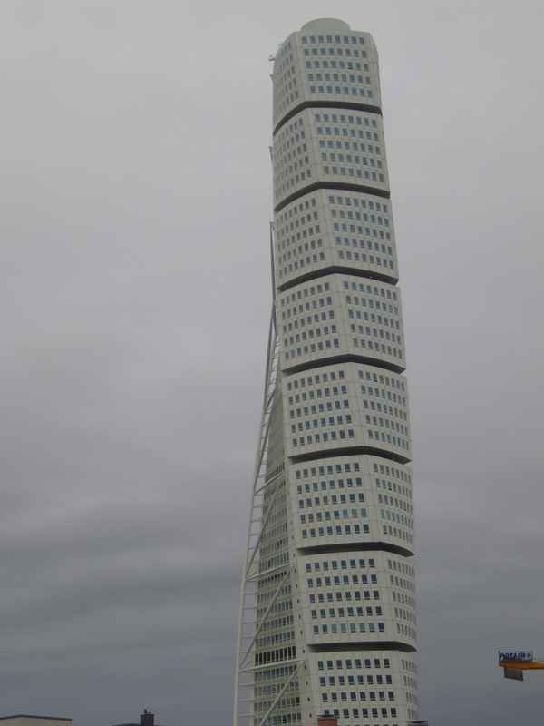 Turning Torso Tower in Malmö