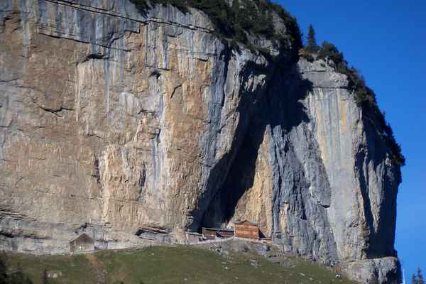 Wildkirchli - Hütte im Berg