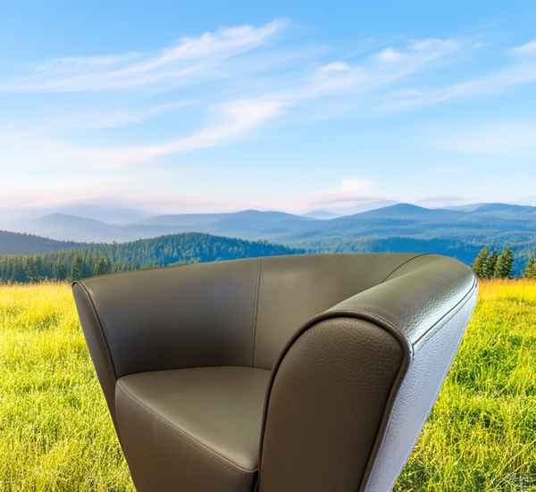 Ledersessel zum Wohlf&uuml;hlen