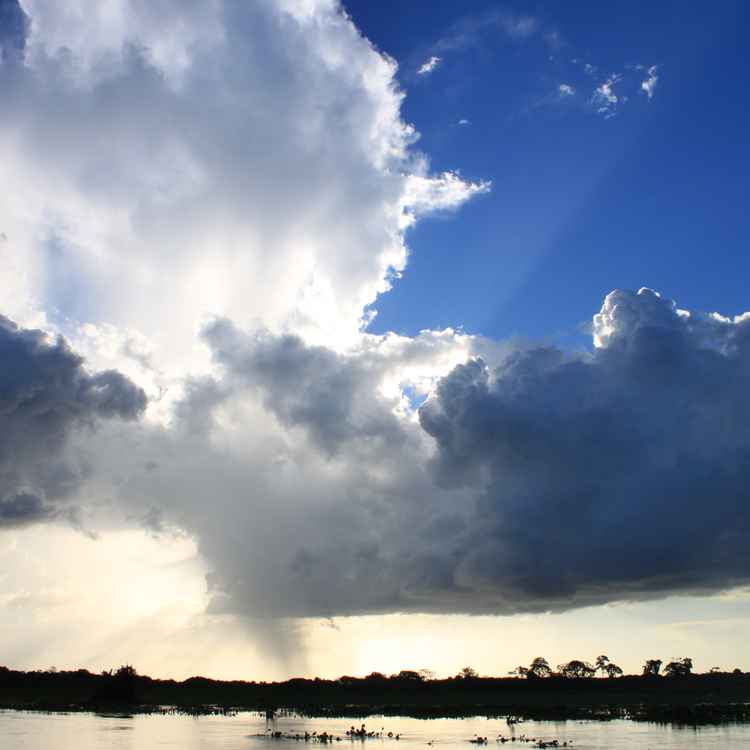 Wolkenspiele am Orinoco