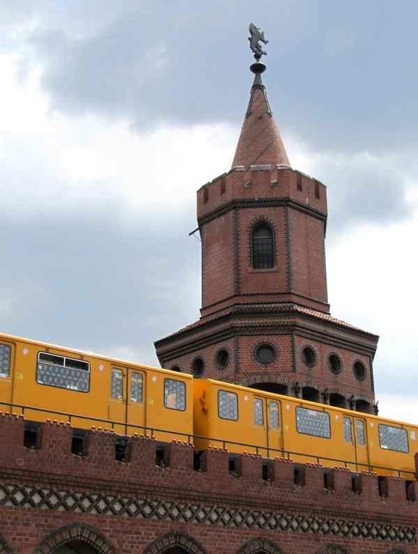 U-Bahn auf der Oberbaumbrücke