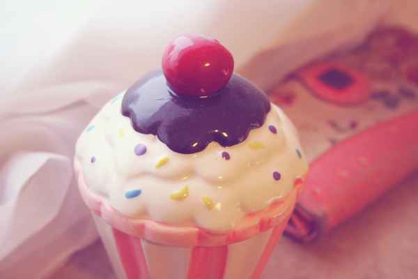 Cupcake vom Flohmarkt