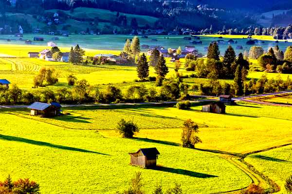 Morgenstimmung an der Stillach