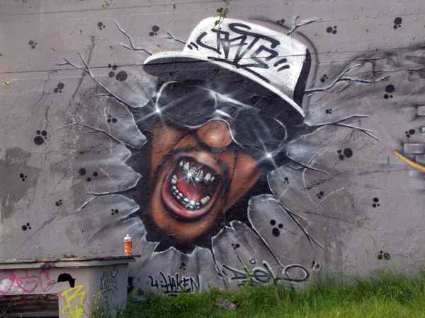 DER IST DOCH SPITZE !?!?!?!   SUPER - GRAFFITI  !!